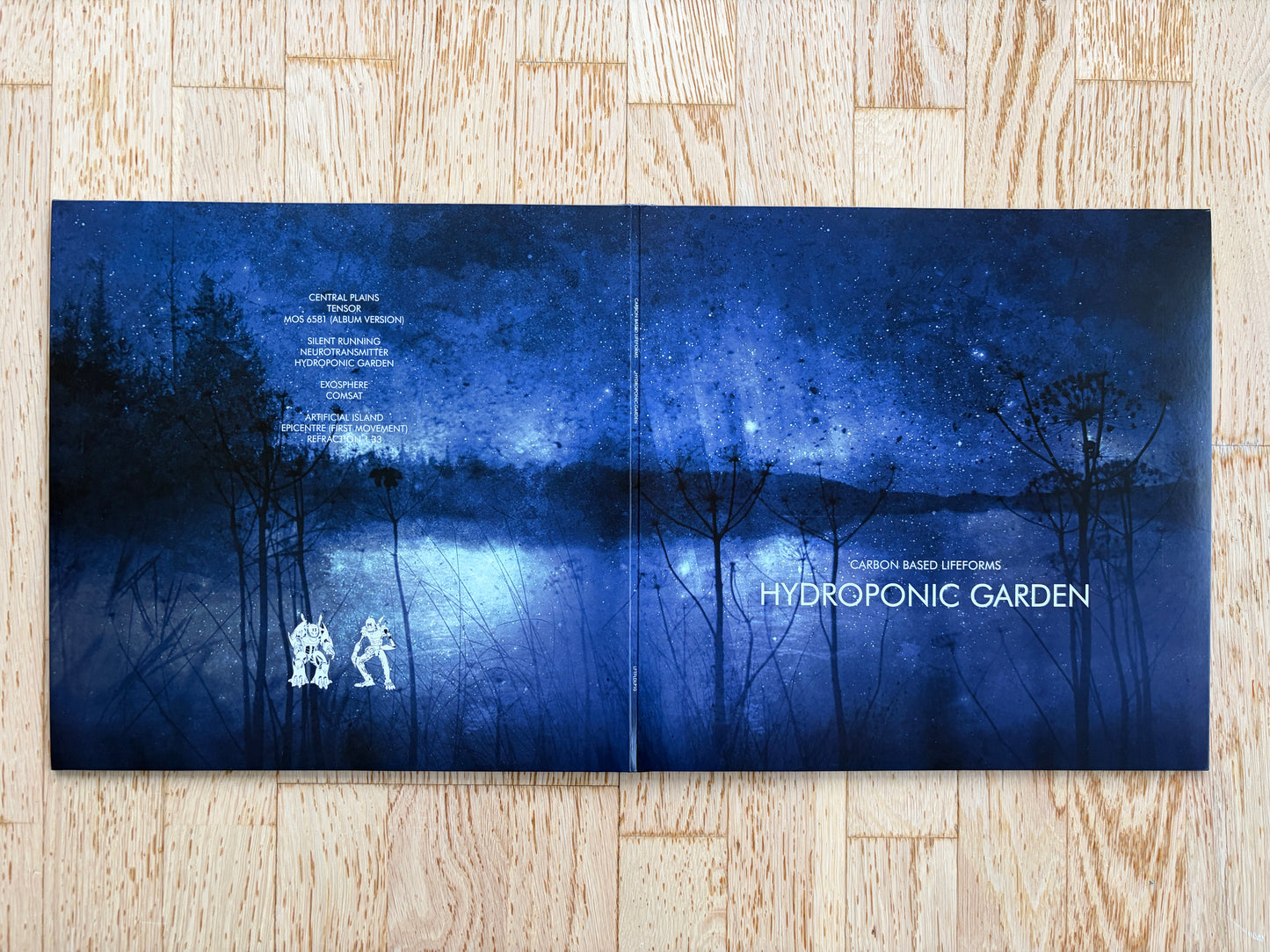 Hydroponic Garden Double Black Vinyl
